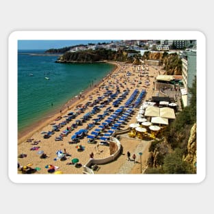 Albufeira Beach (west end) Sticker